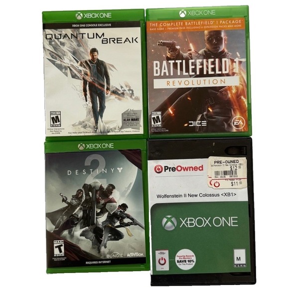 Other - Xbox One Games Lot Of 4 Games All Tested And Working